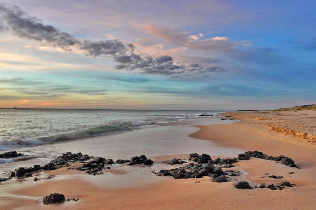 Strand am Indischen Ozean
